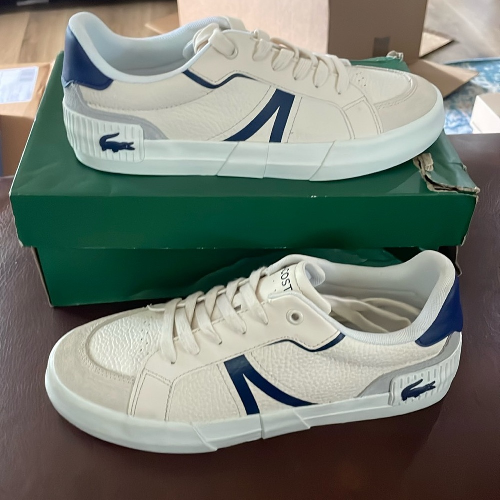 Lacoste L004 Leather Mens 7.5